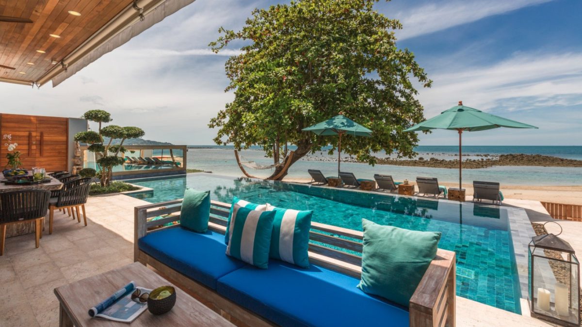 Amazing Beachfront Villa - 6 Bedrooms - Laem Por - Koh Samui - for sale